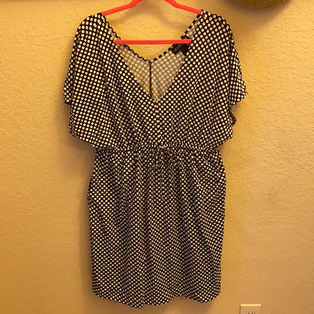 Polka dot cover up